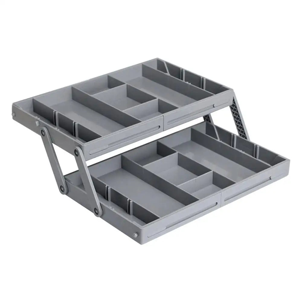 Multi Level Collapsible Organizer Drawer