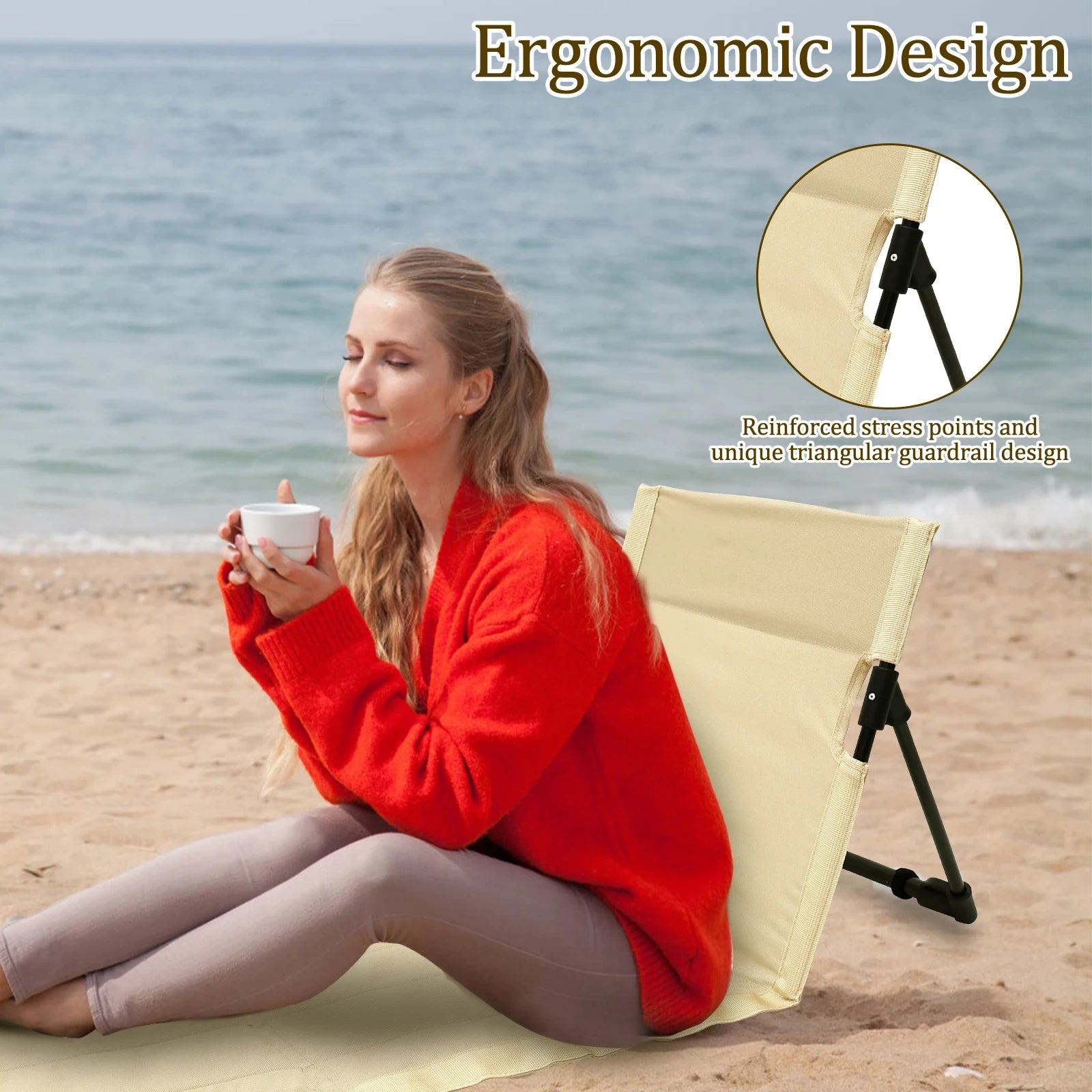 Camping Lazy Backrest Cushion