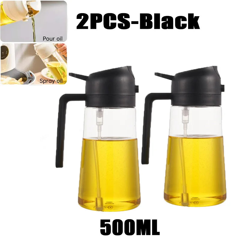 2 in 1 Oil Sprayer Bottle