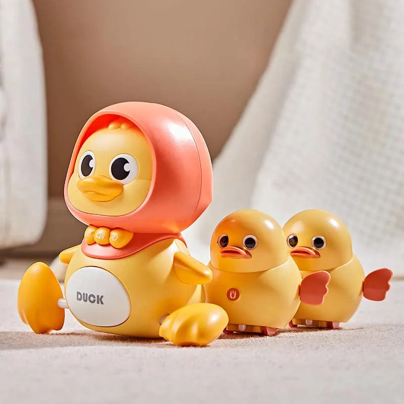 Interactive Musical Crawling Duck Toy