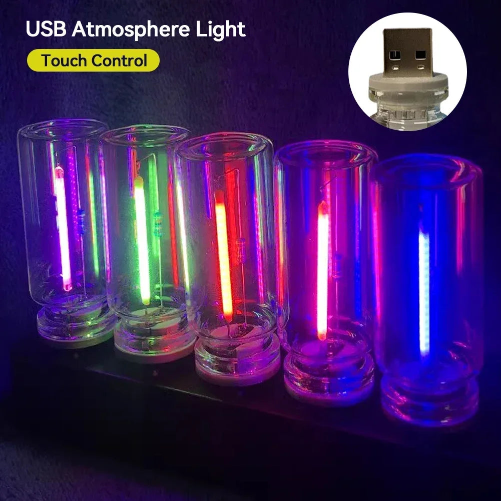 Touch Control Car USB LED Lamp