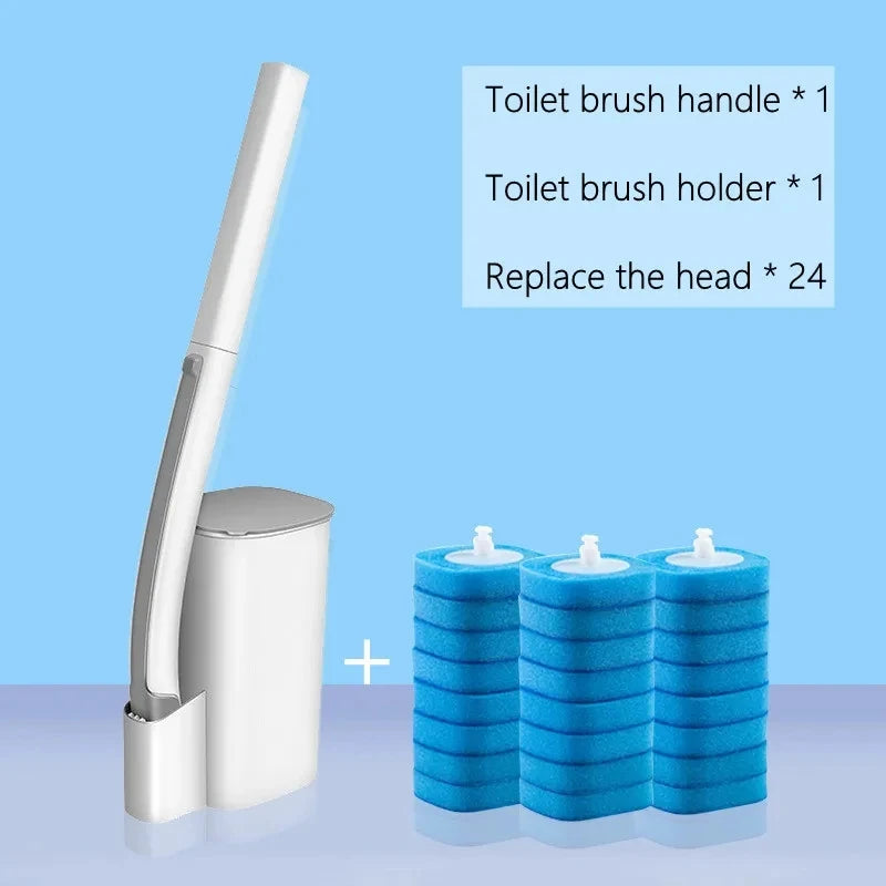 Disposable Toilet Scrub Wand