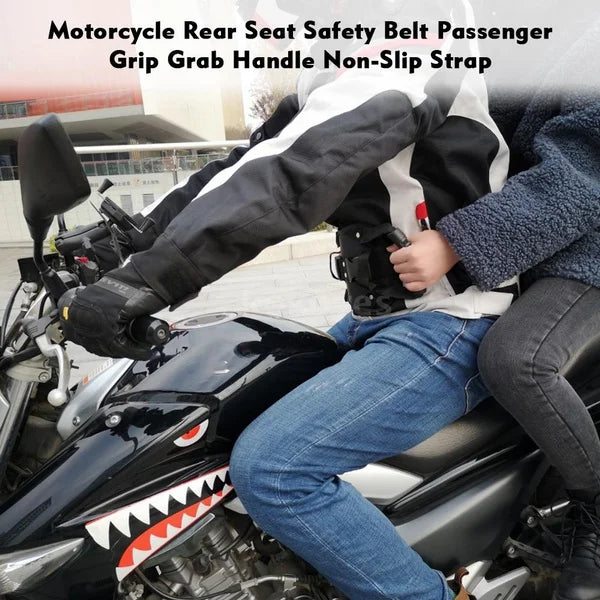 Motorcycle Rear Seat Passenger Safety Armrests