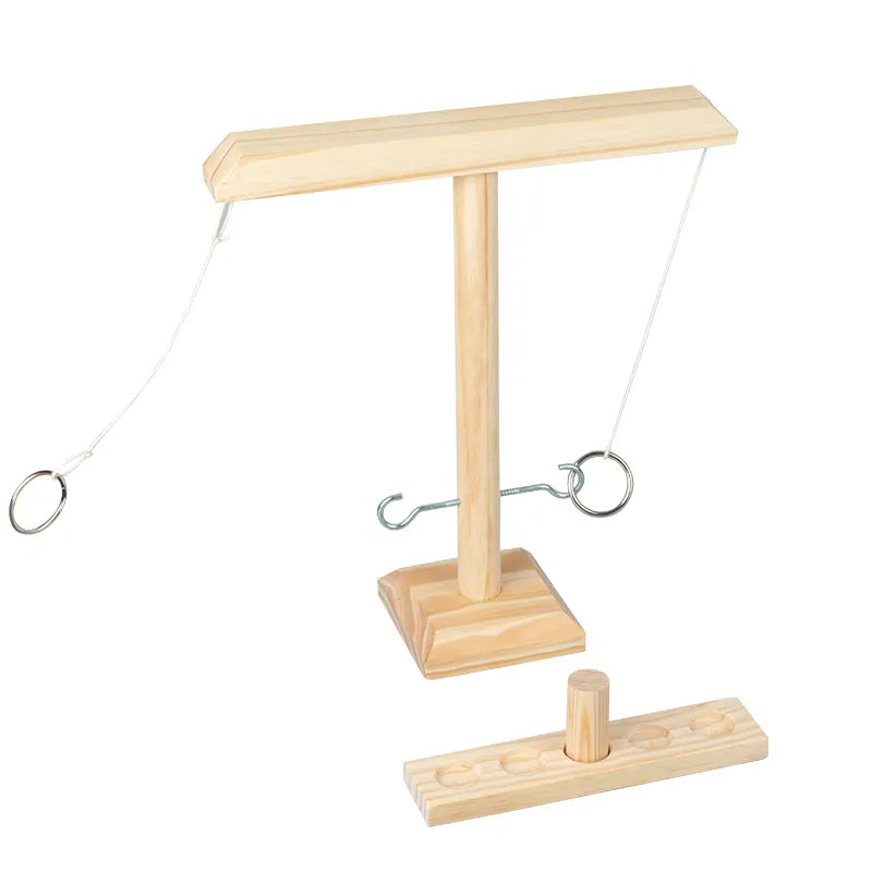 Wooden Ring Toss Game
