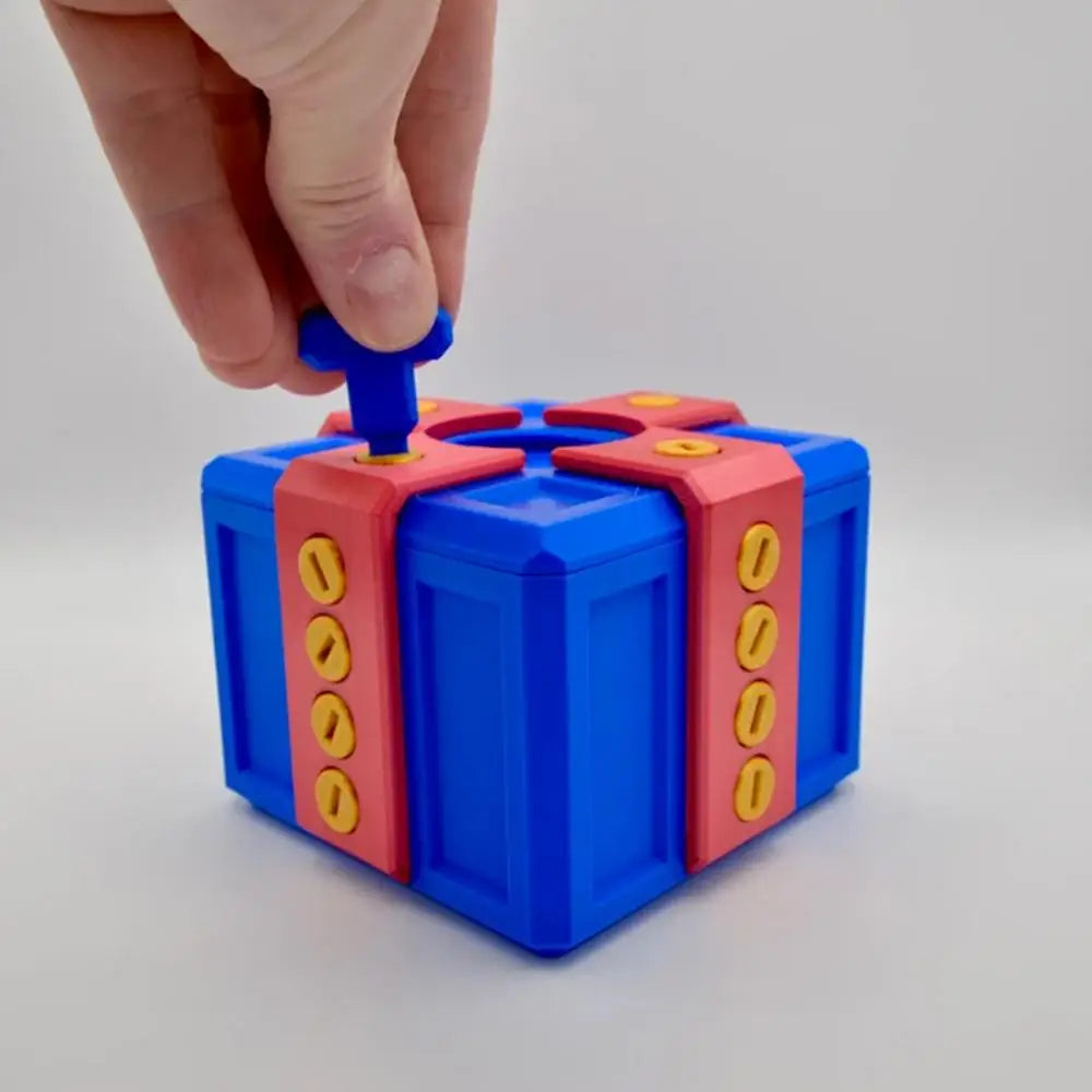 3D Printed Prank Screw Gift Box