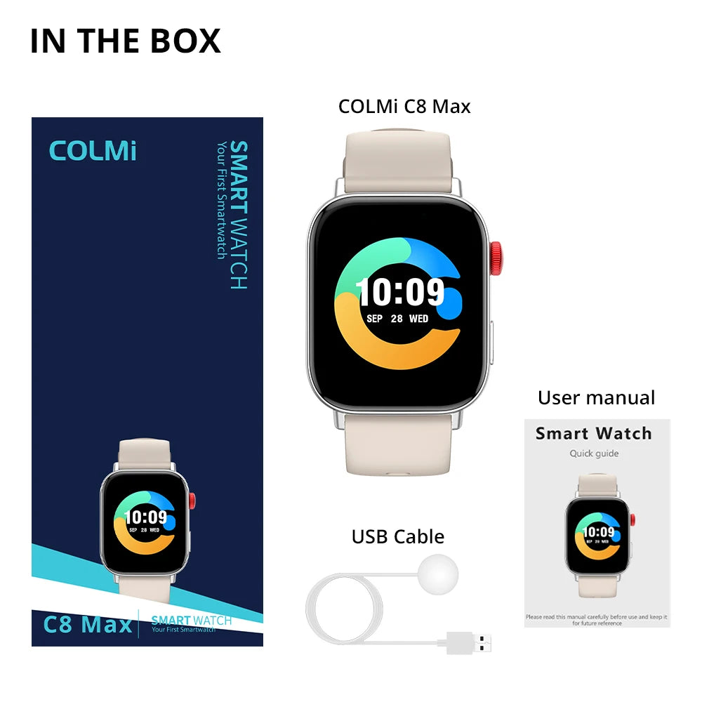 2 In 1 Fitness Tracker Voice Calling Smart Watch