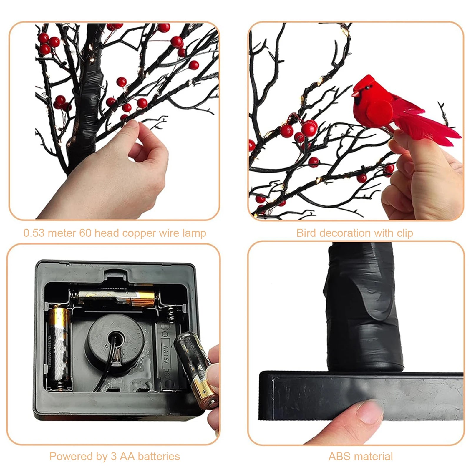 Vintage Glowing Tree