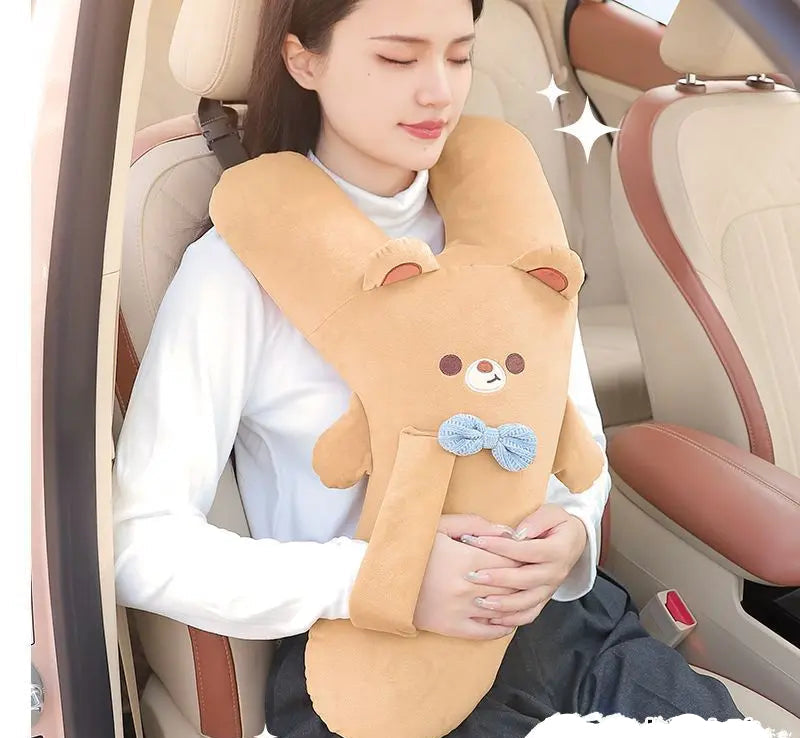 Universal Car Seat Belt Headrest Pillow