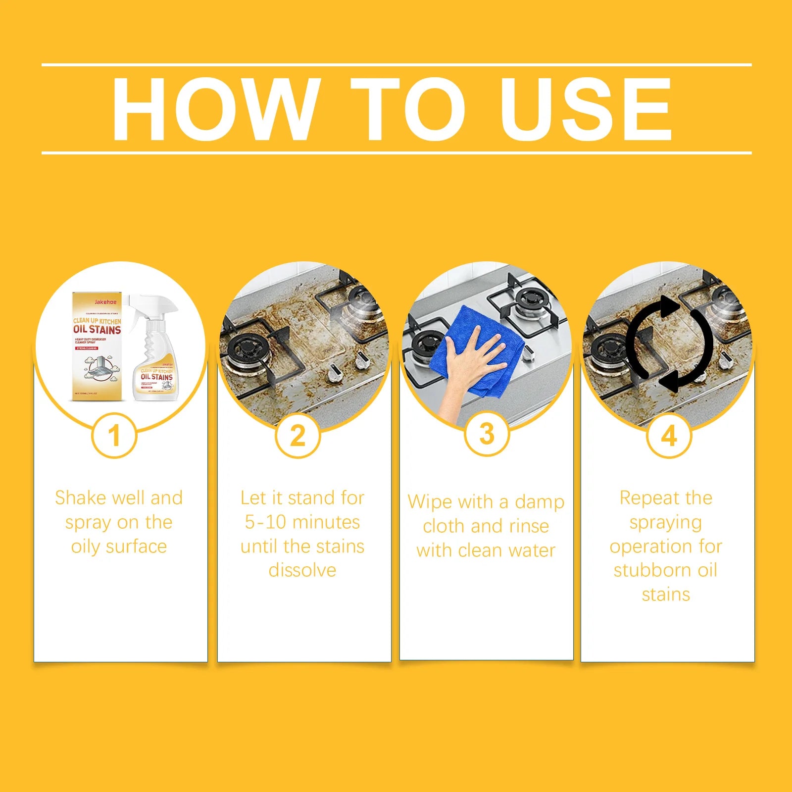 Magic Foam Kitchen Degreaser Spray