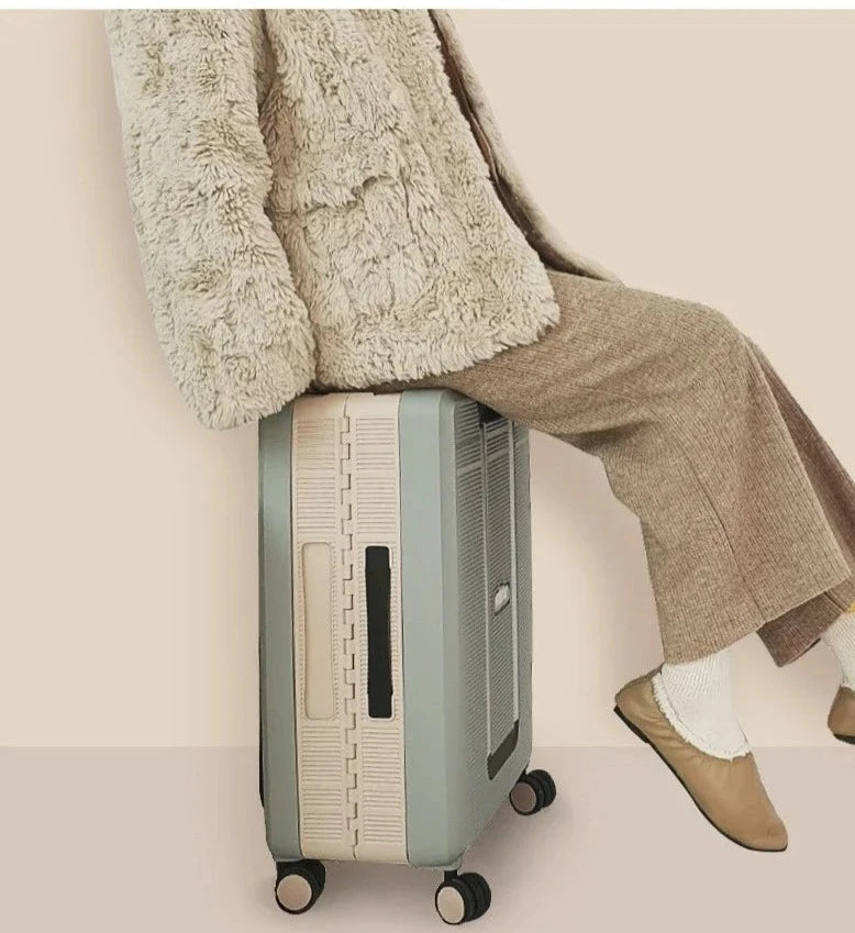 Foldable Space-Saving Travel Trolley