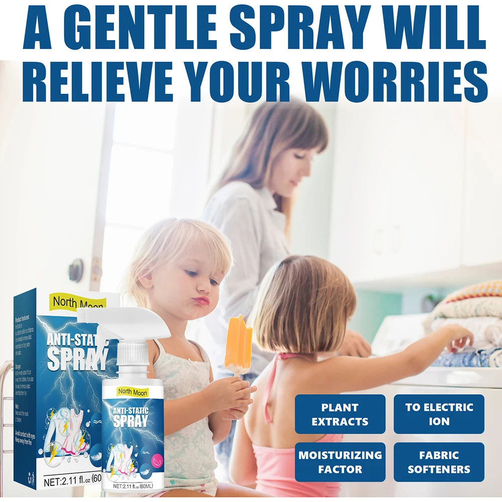 Antistatic Clothes Wrinkle Free Spray