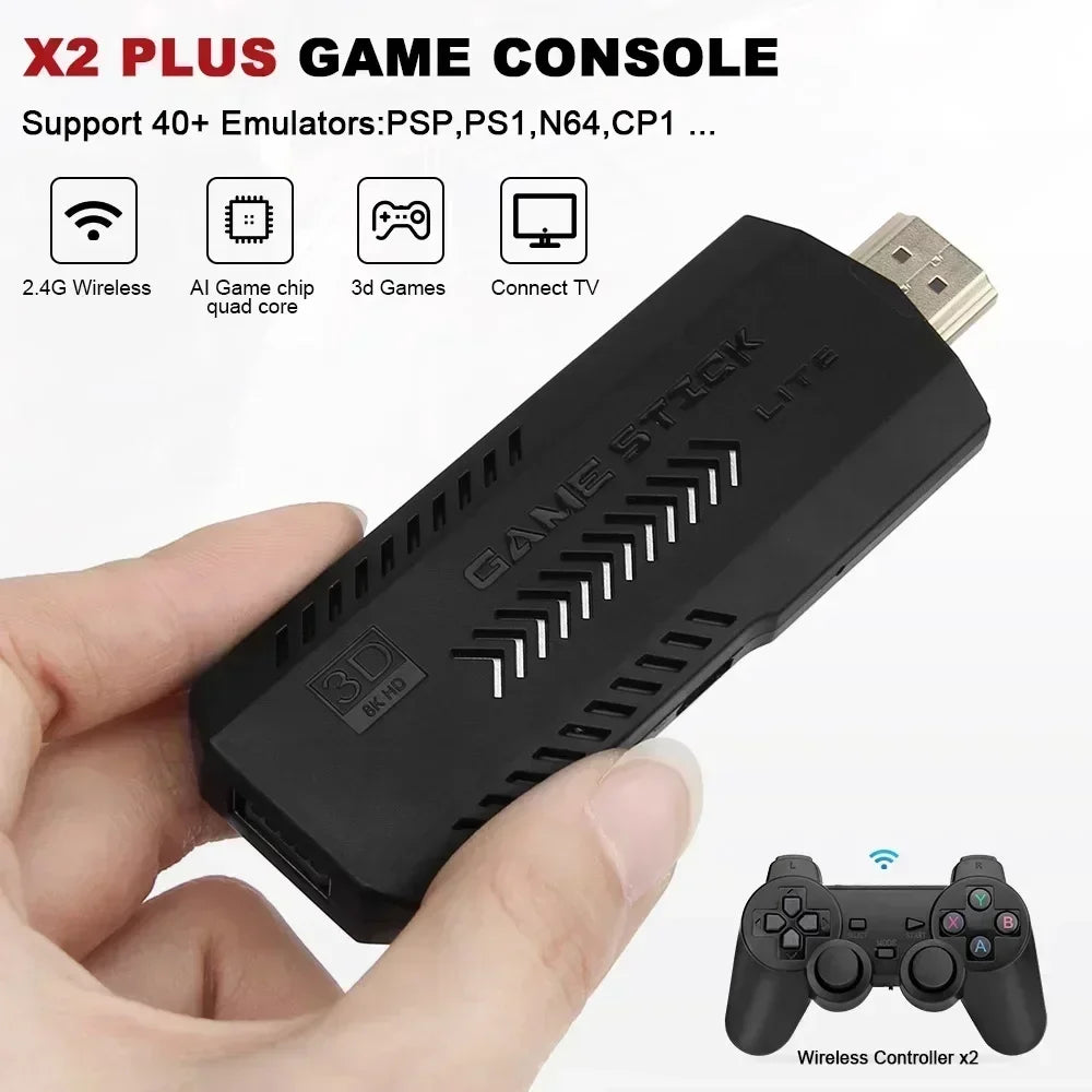 4K HDMI Retro Game Stick With Controller