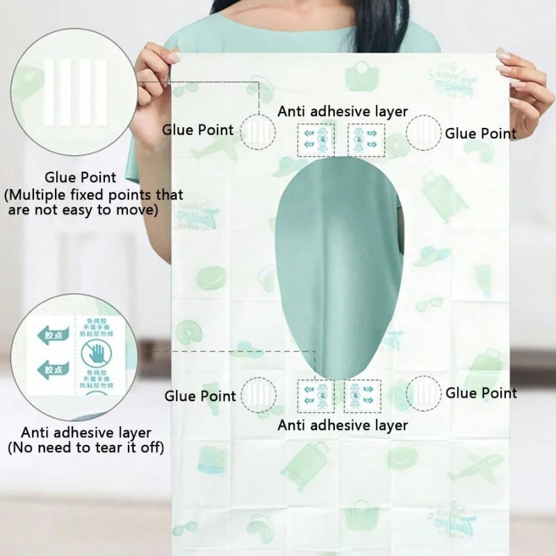Disposable Waterproof Toilet Seat Safety Paper
