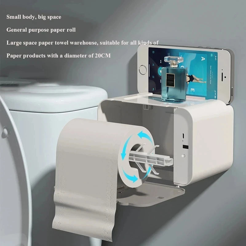 Wall-Mounted Smart Automatic Tissue Dispenser