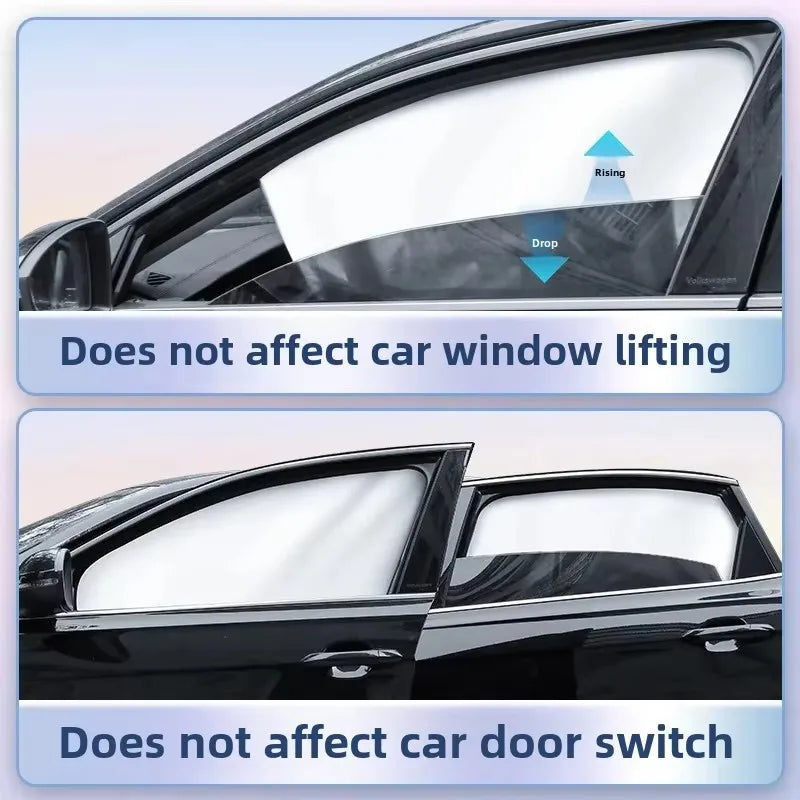 Universal Magnetic Car Window UV Shades