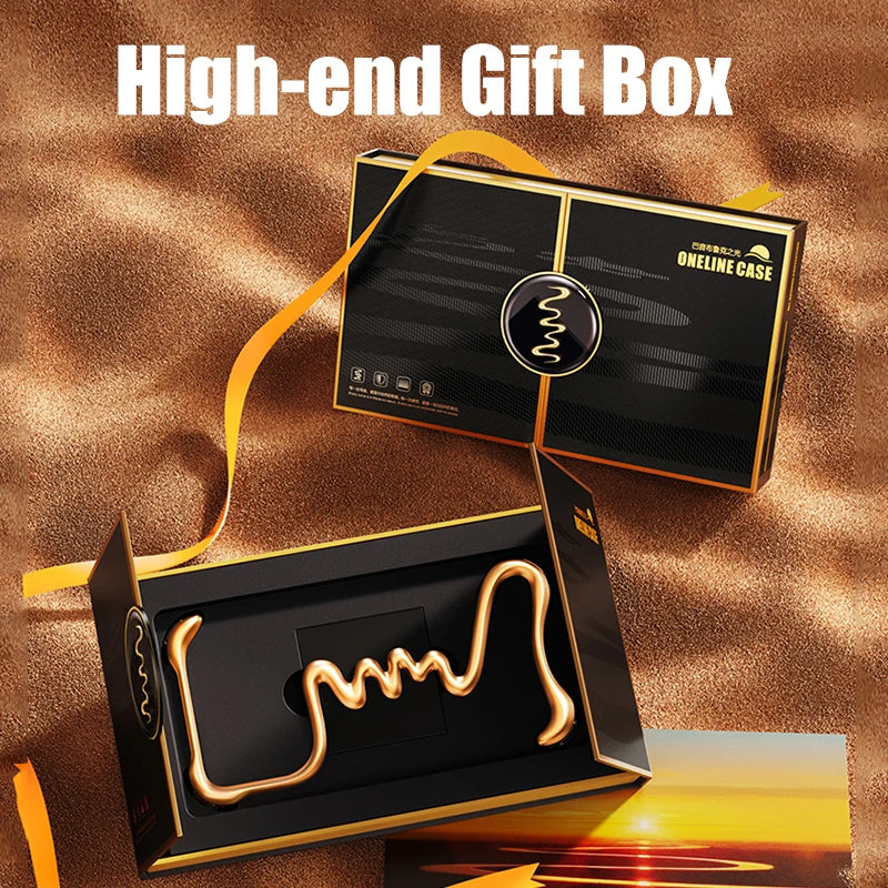 Metal Alloy Frameless  iPhone Case