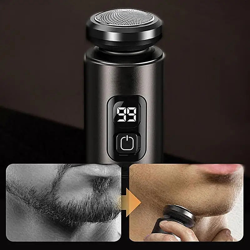 Mini LED Electric Shaver