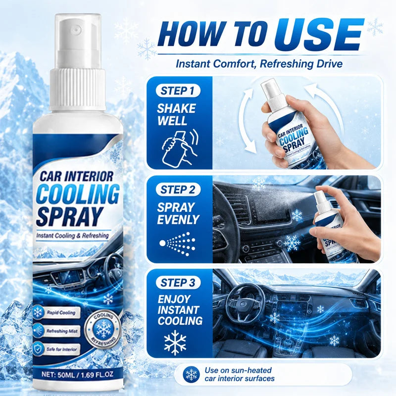 Instant Car Cooling Spray