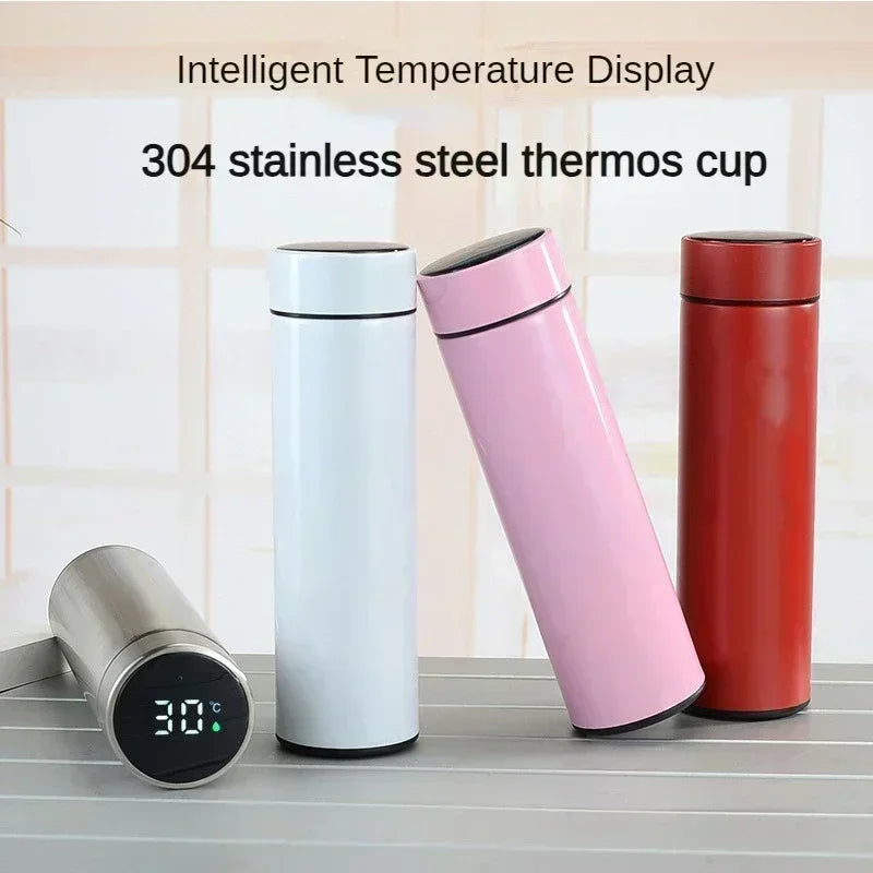 Digital Temperature Display Bottle