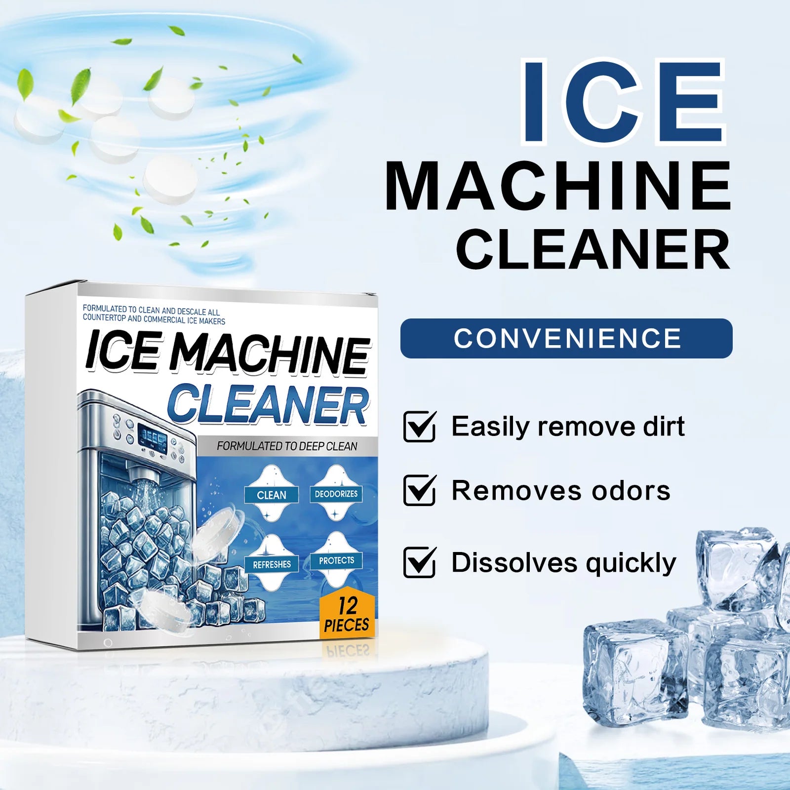 Ice Machine Cleaning Tablets