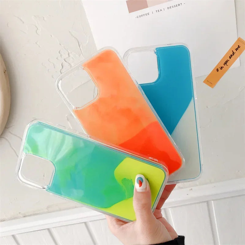 Luminous Quicksand iPhone Case