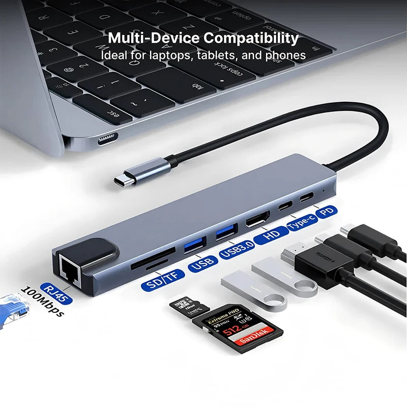 Type C - USB Docking Station Hub