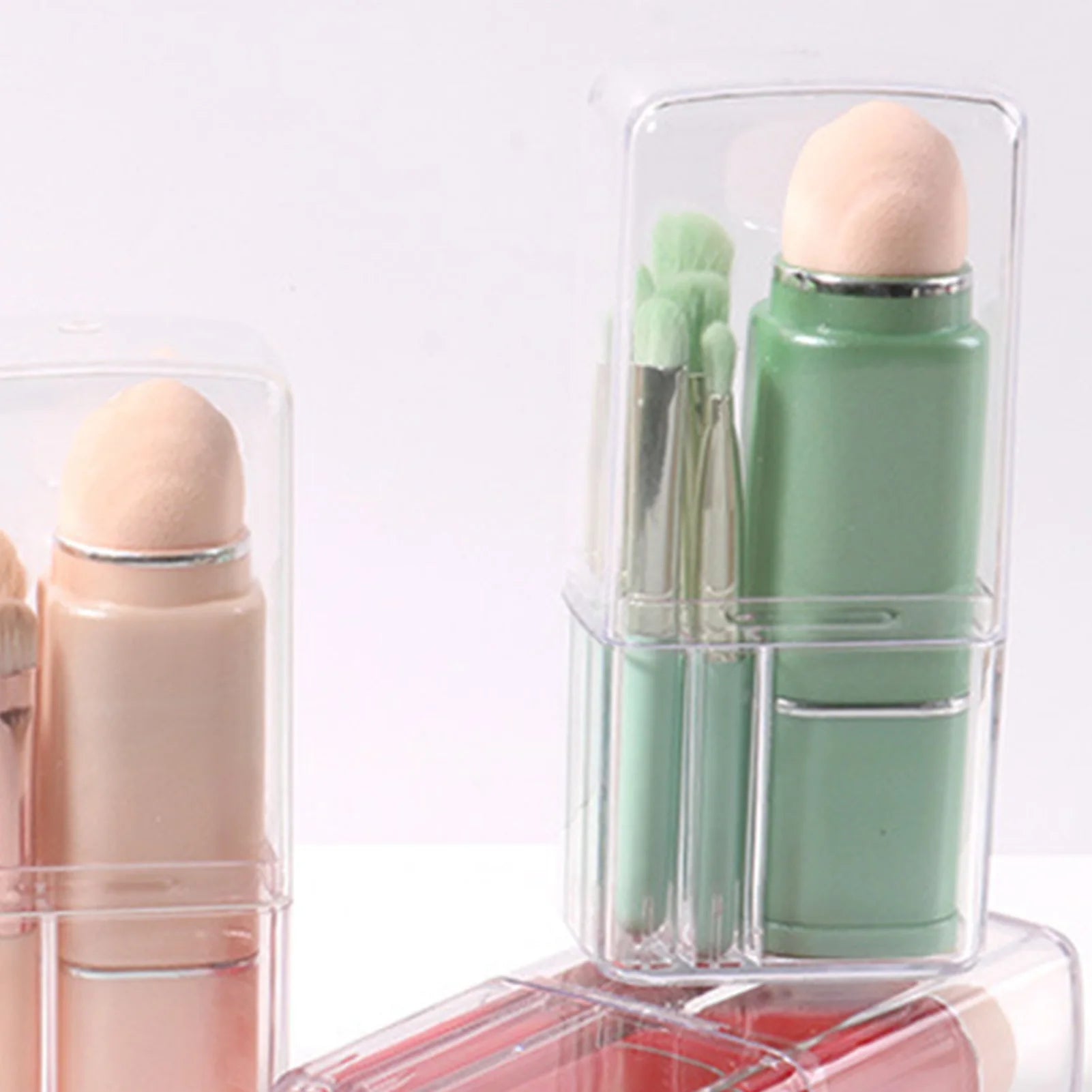 8Pcs Portable Makeup Brushes Set