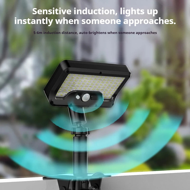Solar Powered Clip-on Light