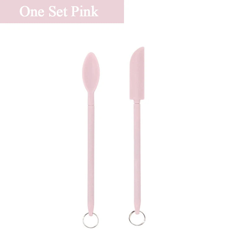 Retractable Silicone Scraper Spoon