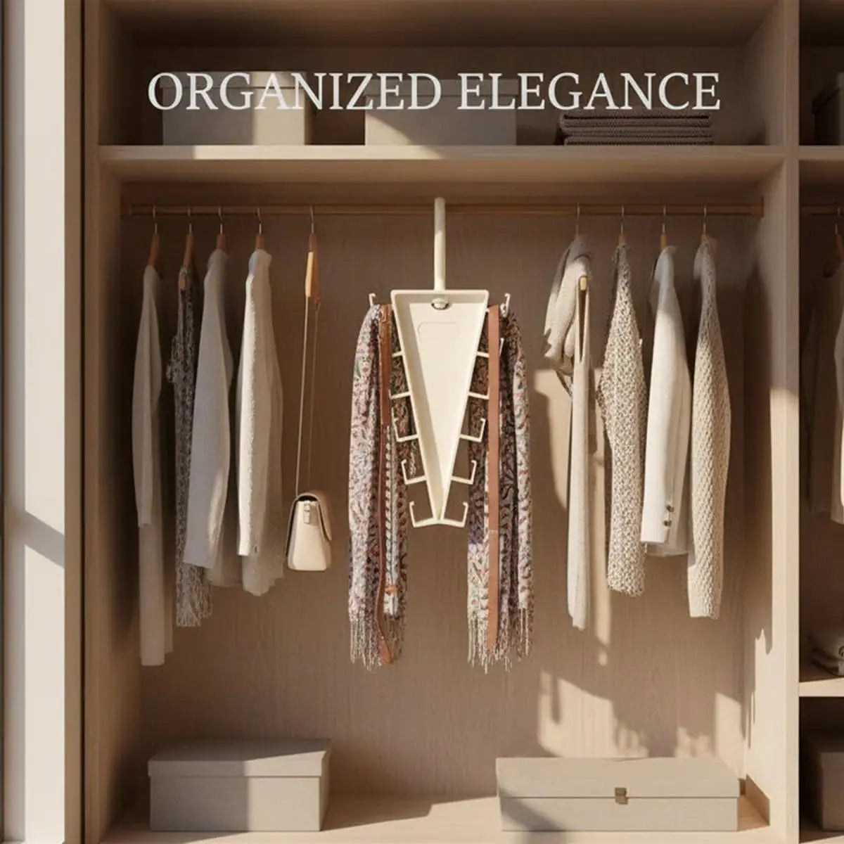 V-Shape Multi Hook Closet Hanger