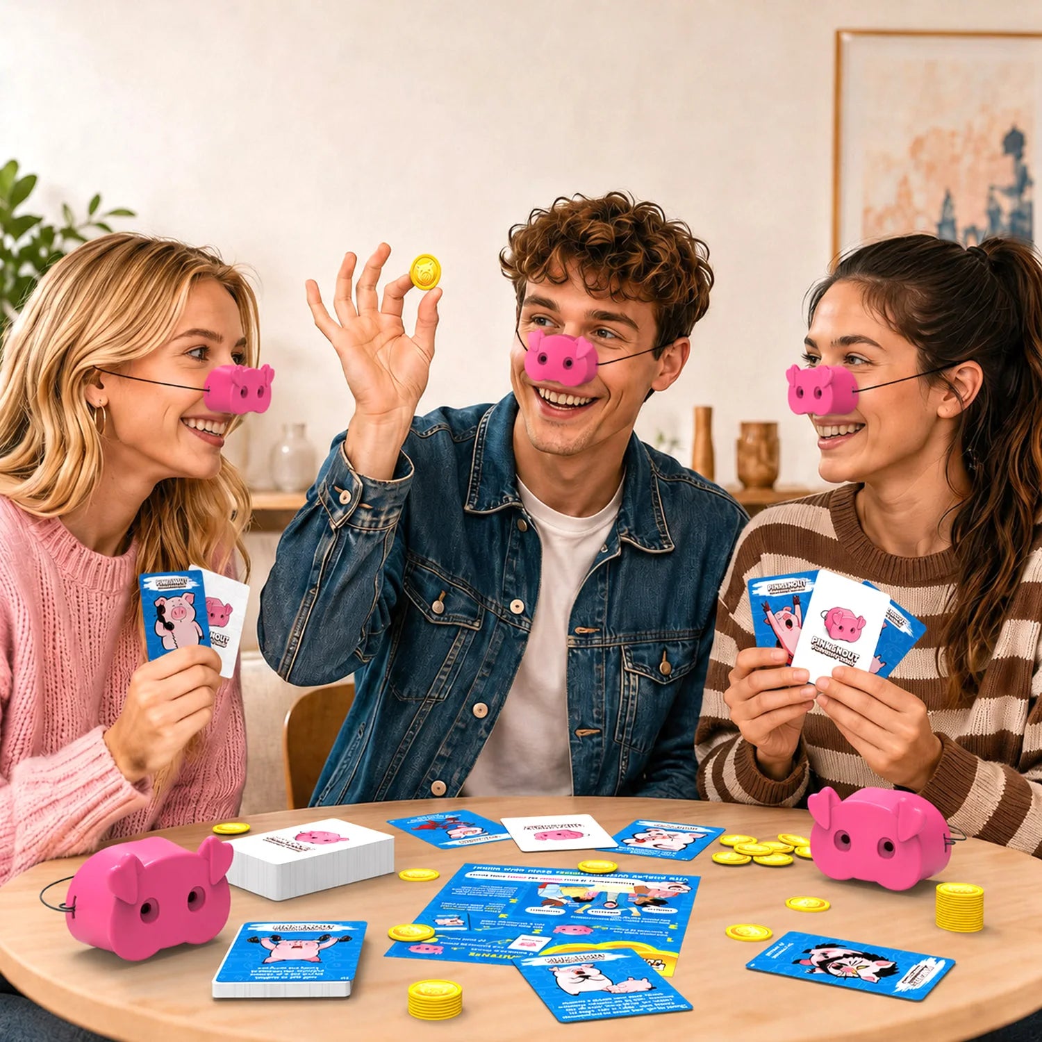 Fun Piggy Nose Challenges Game