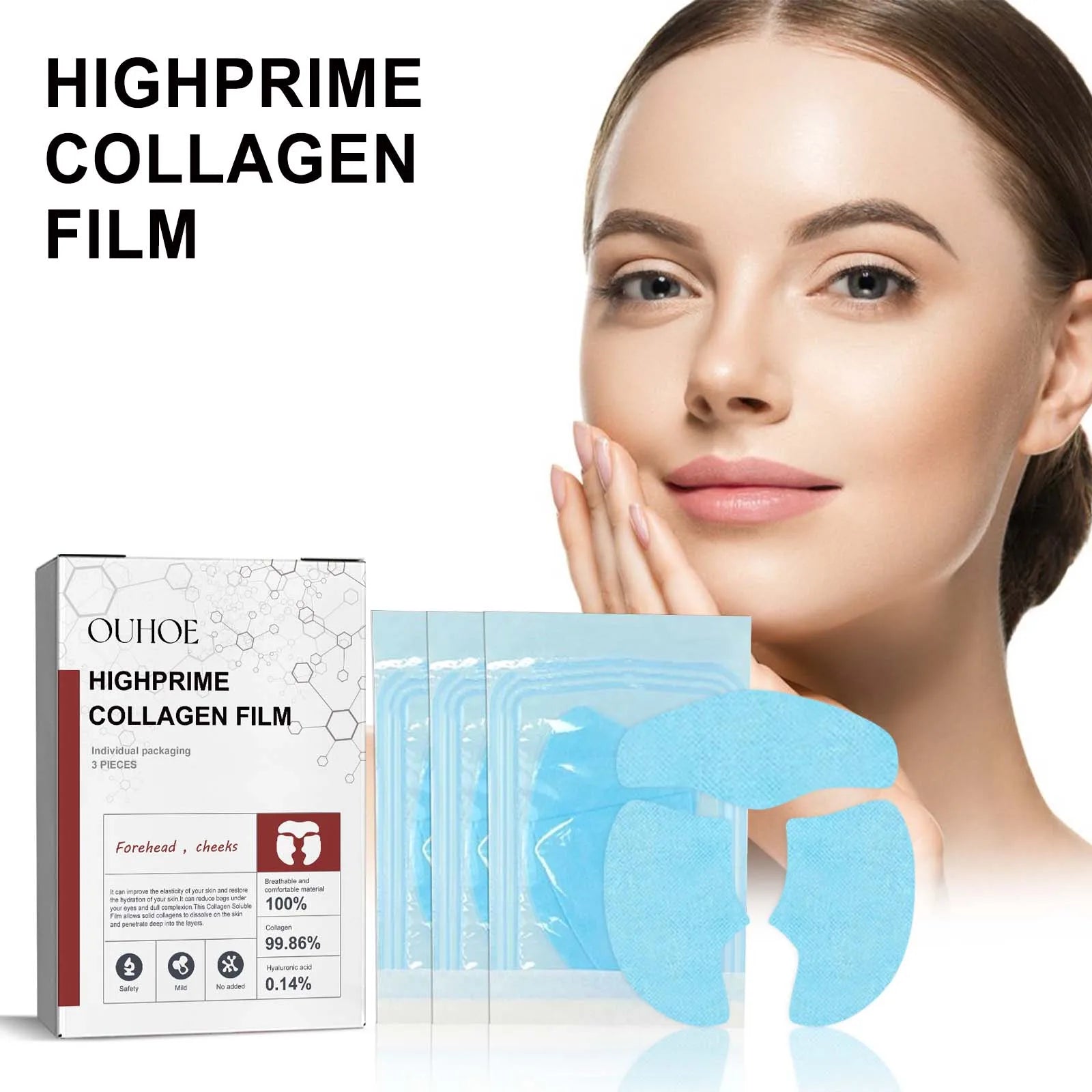 Melting Collagen Film Strips