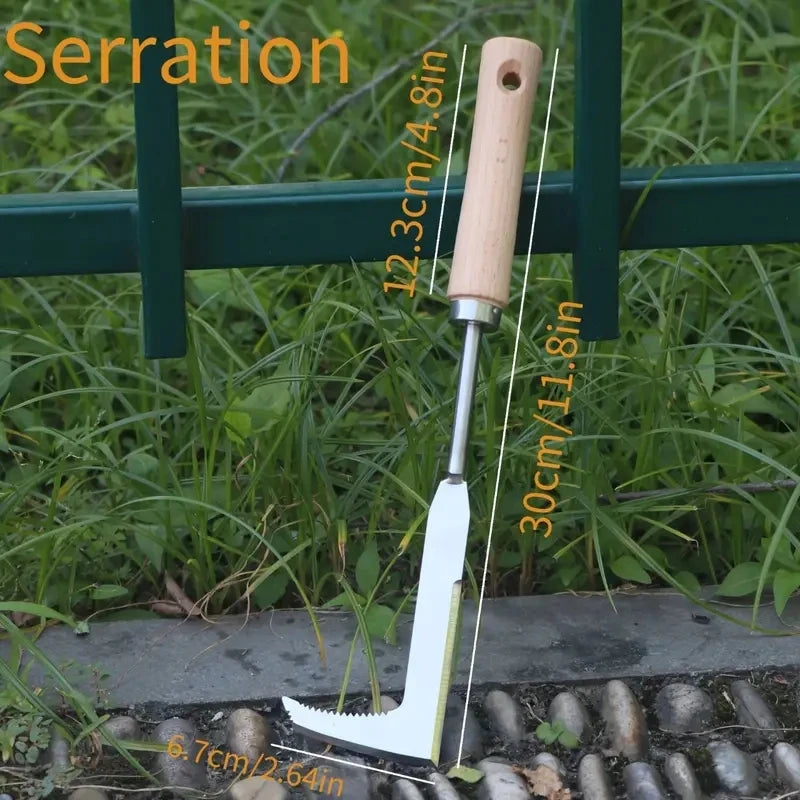 Heavy-Duty Carbon Steel Hand Weeding Tool