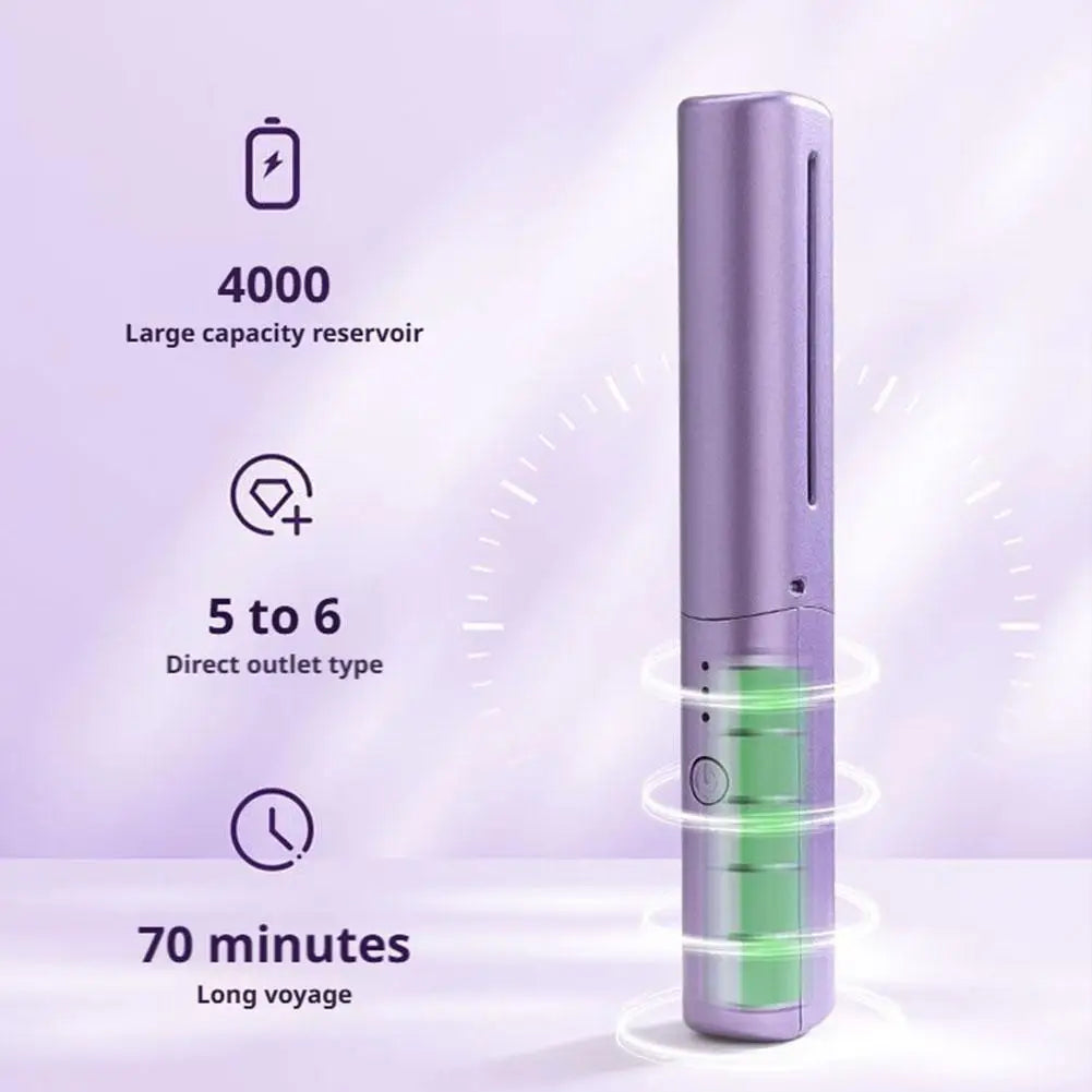 Mini Wireless Hair Straightener