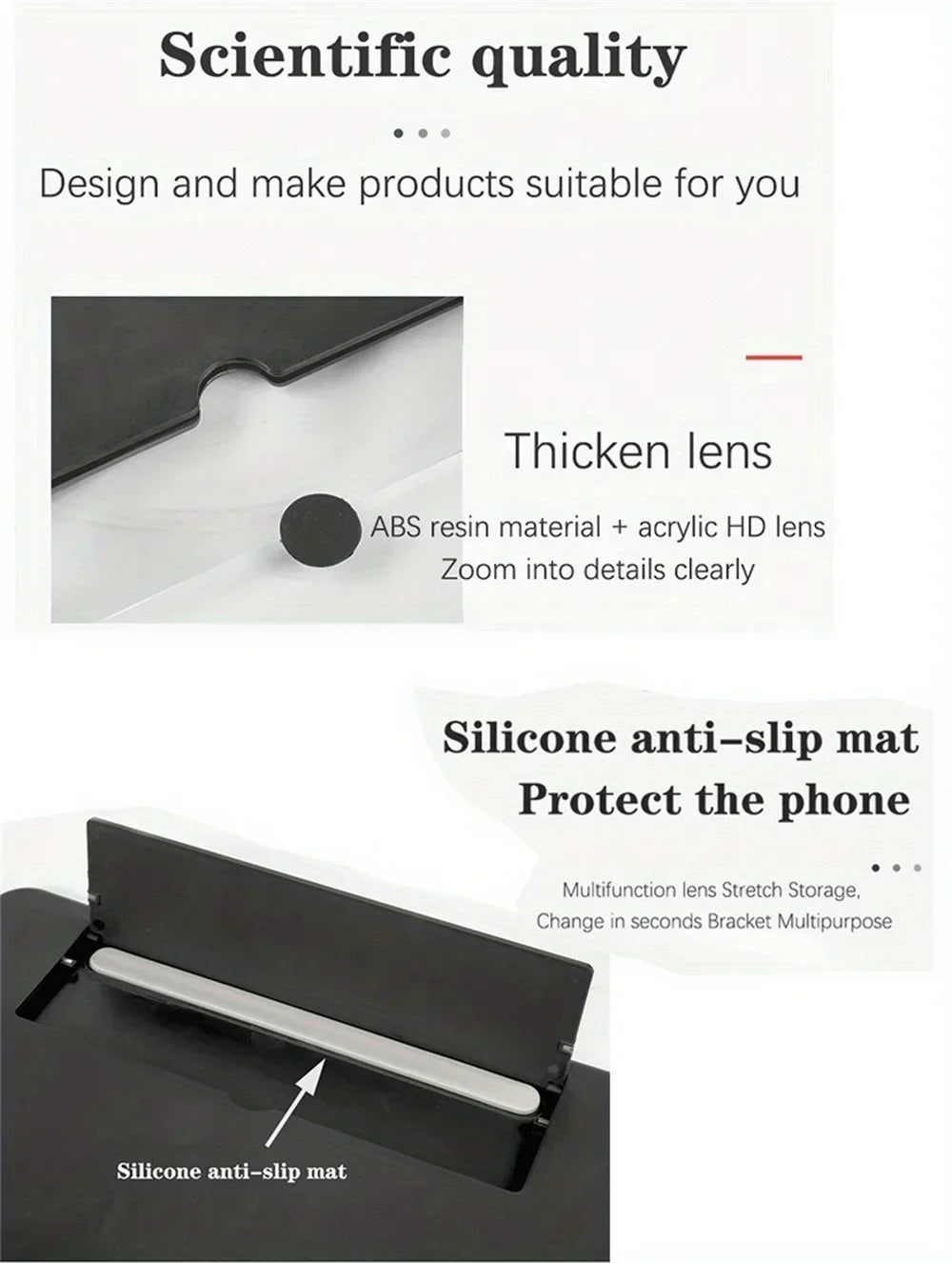 HD Mobile Screen Magnifier