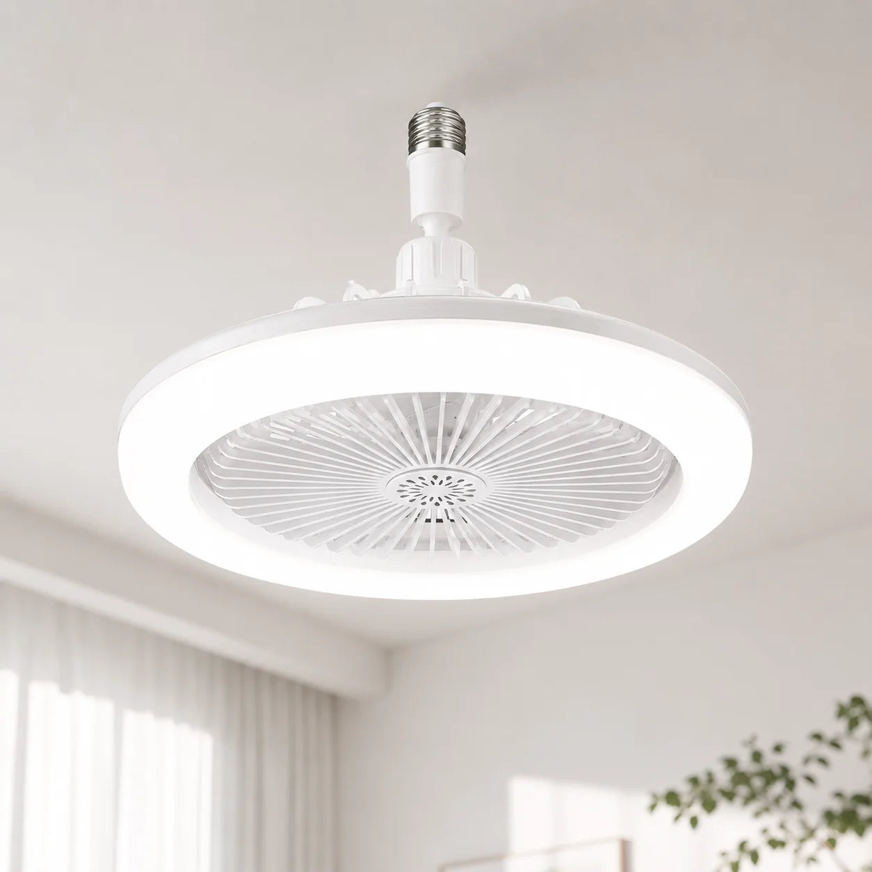 RC Ceiling Fan with LED Lamp