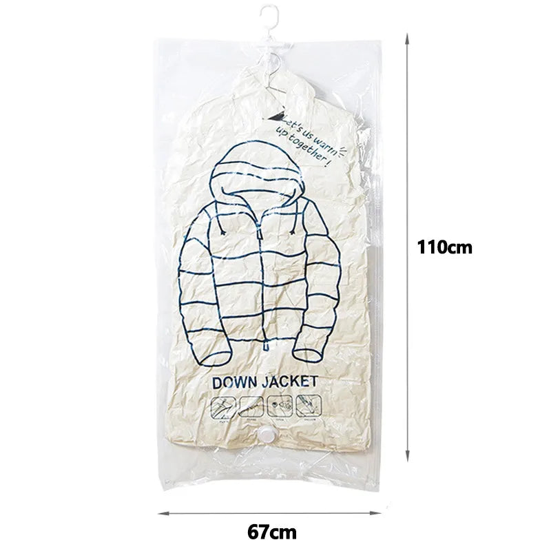 Hanging Space Saver Compression Storage Bag