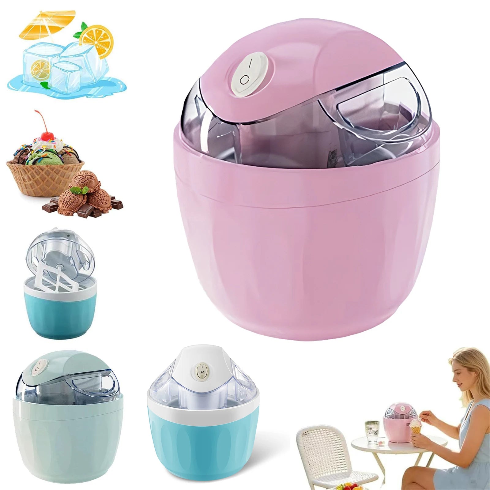 Portable Electric Ice Cream Maker