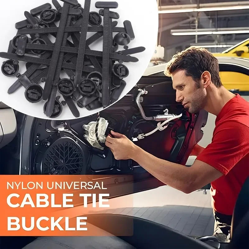 Universal Self-locking Cable Tie Buckle