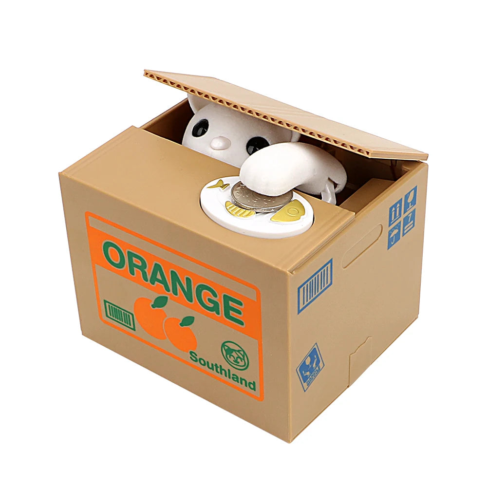 Automated Cute Piggy Bank