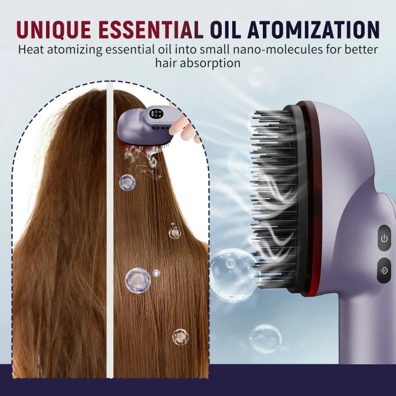 Vibration Mist Scalp Massager Comb