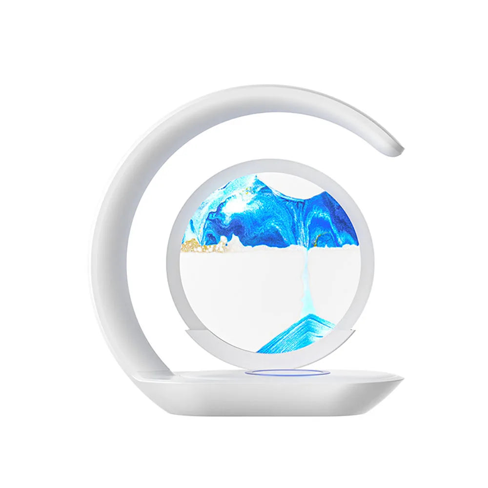 Quicksand Night Lamp With Wireless Charger