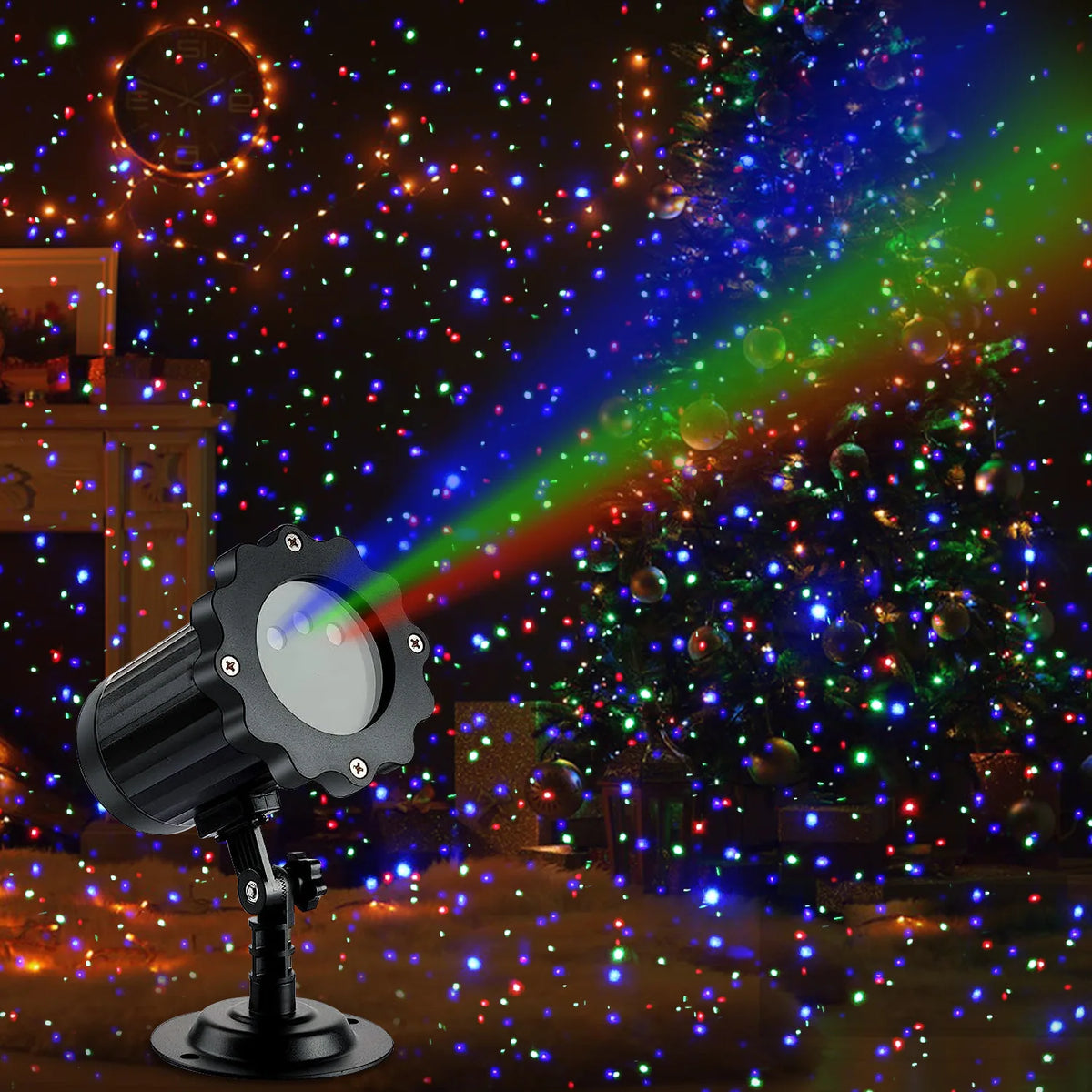 Colorful Firefly LED Projector Lamp