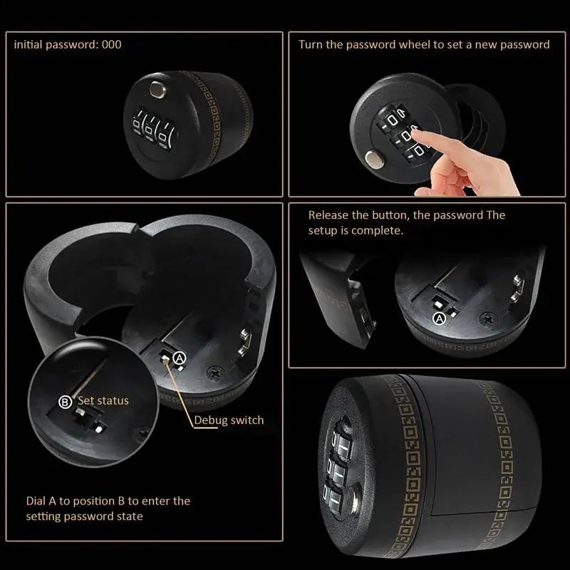 Bottle Cap Password Lock Sealer