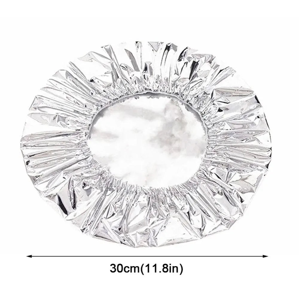 Reusable Elastic Aluminum Foil Food Covers