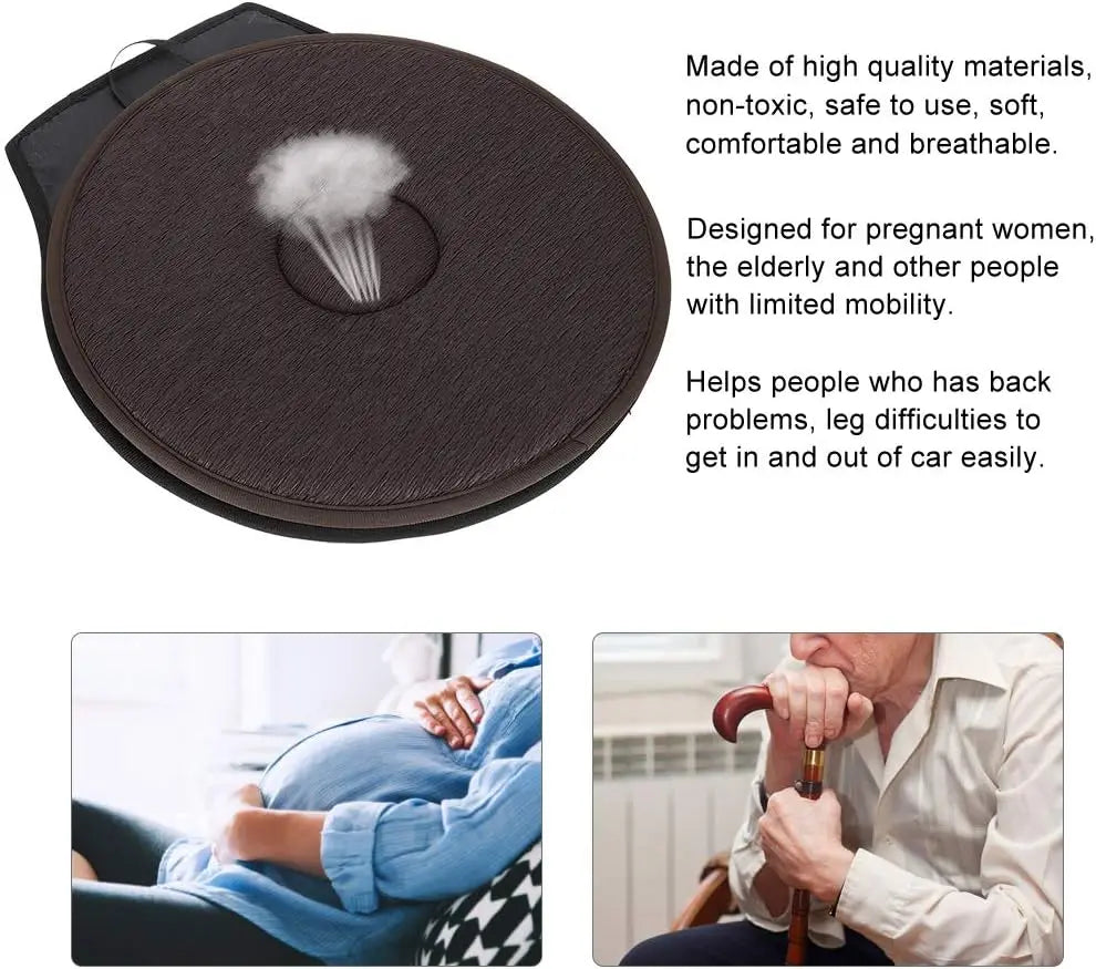 360° Rotating Car Cushion