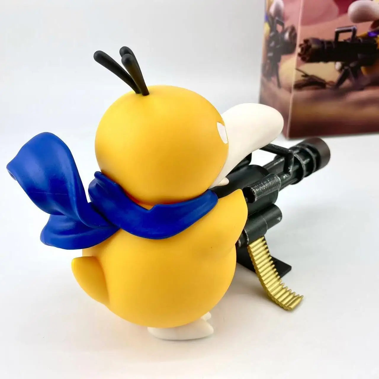 Psyduck Gatling Gun Figure Toy