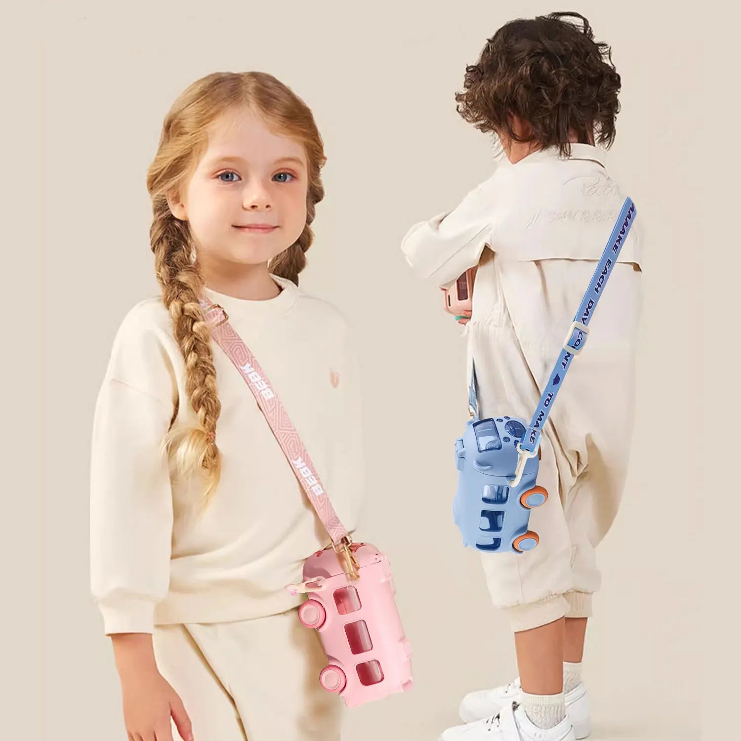 Portable Bus Shape Water Bottle