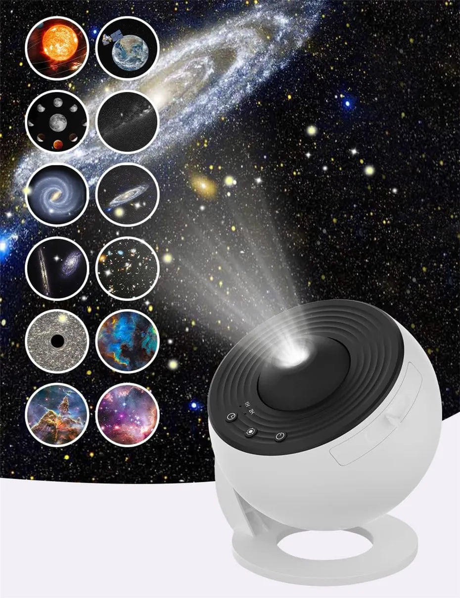 360° Rotate Planetarium Projector Night Lamp