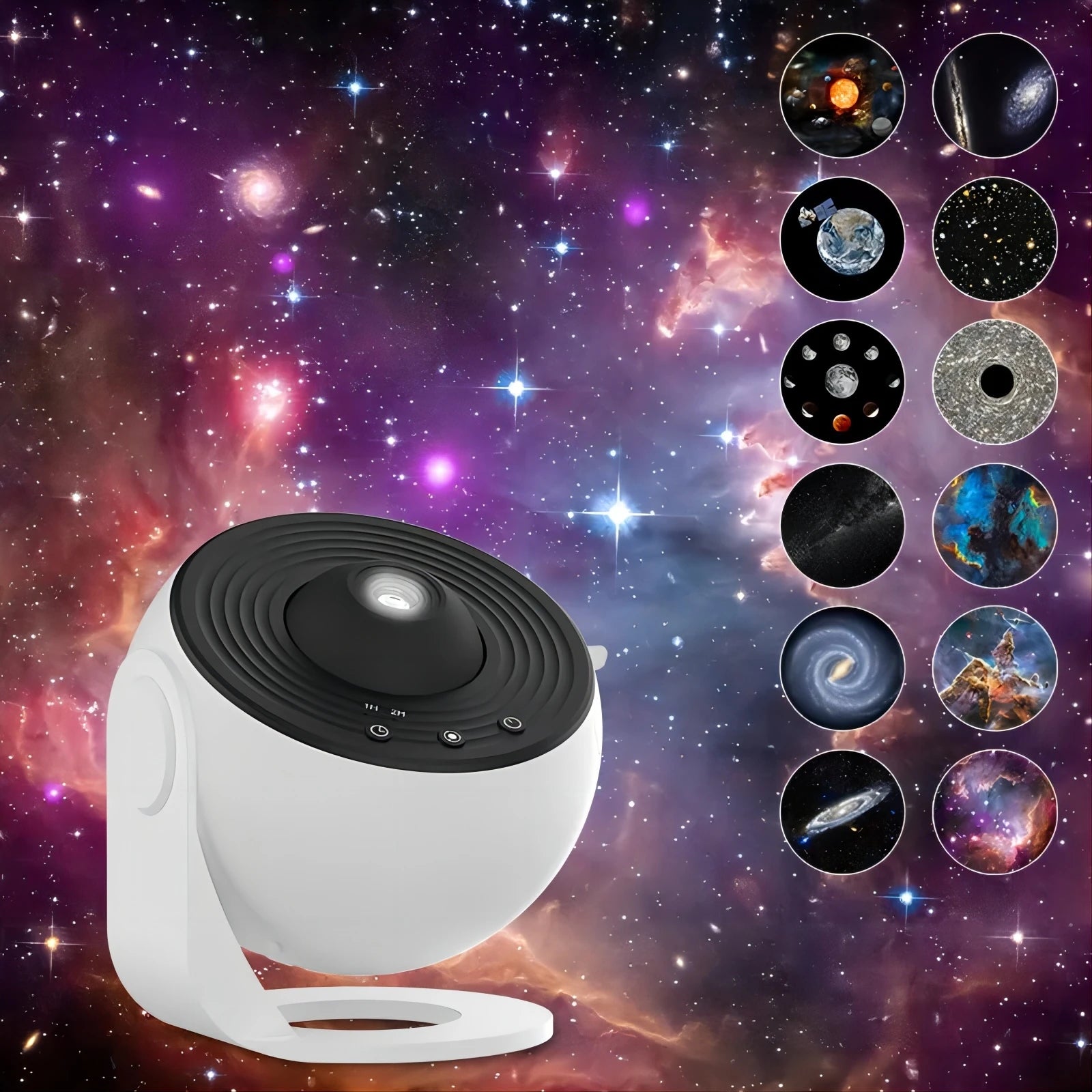 360° Rotate Planetarium Projector Night Lamp